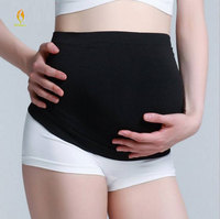Cinturón de barriga de apoyo para levantamiento de embarazo diario sin costuras, banda de vientre antirradiación de maternidad para ejercicio y alivio del dolor de espalda baja