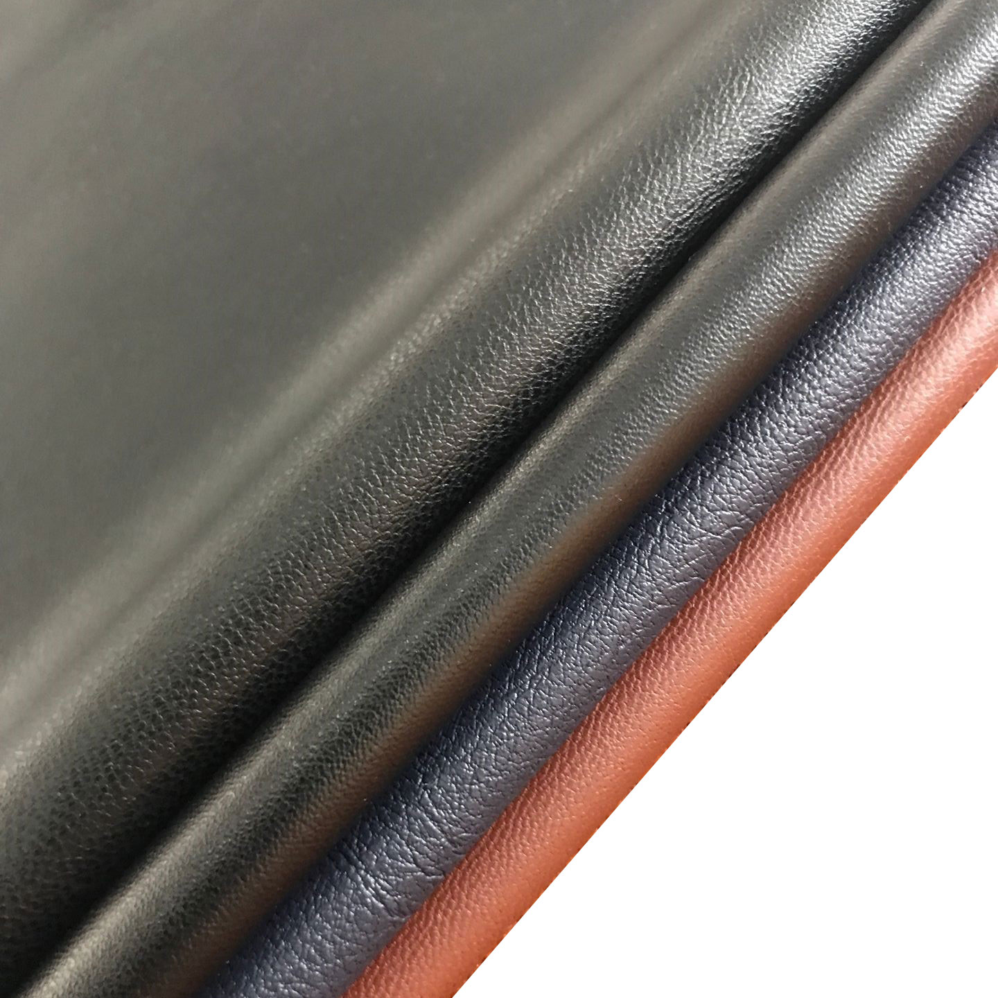 Custom Black Copper Synthetic Faux Leather Fabric 60% PU 40% Polyester Diverse Texture Design for Clothing Bags Waterproof