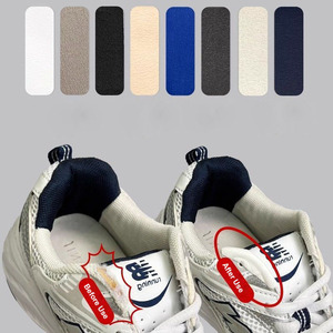 Mehrfarbiger Selbstklebender PU-Leder Ausgefranster und Durchstochener Fersen-Reparaturflicken für Sportschuhe und Sneaker - Product Image 1