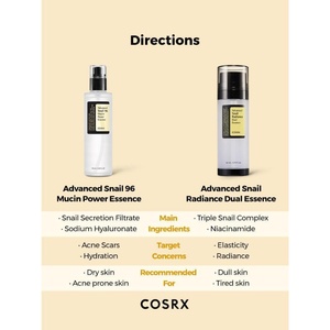[Solo para Nigeria] [COSRX] Advanced Snail Radiance Dual Essence 80ml Esencia Potenciadora de Luminosidad y Realzador de la Luminosidad de la Piel - Product Image 6