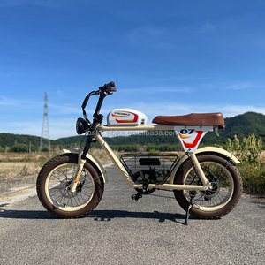 20 pollici 48v 500w 750w strada vecchio stile pneumatico grasso bicicletta elettrica - Product Image 4