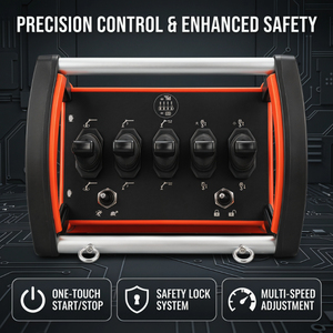 Stable Working Red 5 Function Semi Model Radio <b>Remote</b> <b>Controller</b> for Lifting Crane Hydraulic Directional - Product Image 4