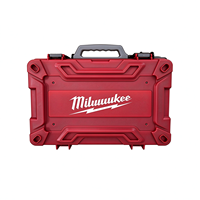 Clé à chocs sans fil Milwaukee FUEL 1/2" avec batterie au lithium rouge 5.0Ah, chargeur et coffret de rangement rigide
