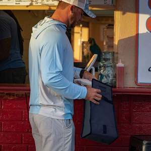 Sac isotherme pliable réutilisable personnalisé OEM, sac à lunch pliable pour pique-nique - Product Image 5