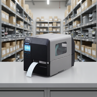 Imprimante thermique SATO CL4NX PLUS A4, imprimante industrielle de codes-barres, transfert thermique, interface USB, noir et blanc, en stock, 609 dpi