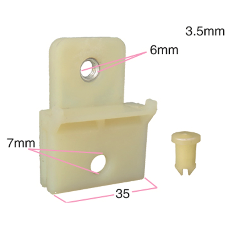 Clip Fissavetro Per Carrello Da Golf – Drive-up Clip Per Parabrezza, Taglia Unica, Facile Installazione