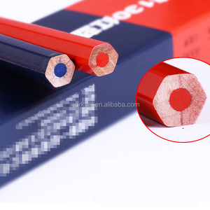 Crayons <span class=keywords><strong>de</strong></span> <span class=keywords><strong>couleur</strong></span> en bois aiguisés <span class=keywords><strong>de</strong></span> grande <span class=keywords><strong>taille</strong></span> peints à double <span class=keywords><strong>couleur</strong></span> hexagonale <span class=keywords><strong>pour</strong></span> le marquage - Product Image 3