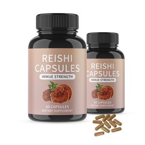 Ganoderma Lucidum özü tozu bitkisel takviyesi toplu kaynağı ile OEM 100% organik <span class=keywords><strong>Reishi</strong></span> mantarı kapsül - Product Image 5