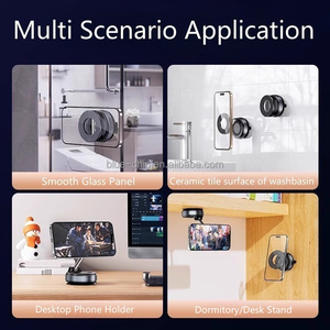 Soporte Magnético Plegable <span class=keywords><strong>de</strong></span> Aleación para Teléfono, con Fuerte Succión al Vacío para Escritorio, Pared, Coche, Parabrisas, Salpicadero y Ventana - Product Image 6