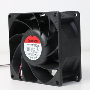 Ventilador Axial de Refrigeración SUNON PMD1208PMB1-A (2).R.GN 80x80x38mm 12VDC 0.76A 9.1W 5700RPM 84.1CFM con Rodamientos de Bolas para Gabinetes Eléctricos e Inversores - Product Image 5