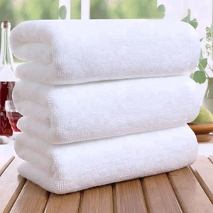 Biểu Tượng Tùy Chỉnh Sang Trọng Mặt Trắng Khách Sạn Khăn Set Chất Lượng Khách Sạn Khăn Tắm 100% Bông Khách Sạn Khăn - Product Image 5