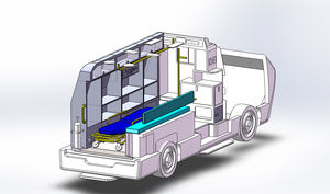 Caravane Hyundai Mercedes Sprinter Camper Van Cabinets sur mesure en aluminium ABS fibre de verre Ambulance Kits de conversion intérieure - Product Image 4