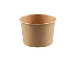 Gobelet à crème glacée jetable biodégradable recyclé en papier kraft imperméable, impression personnalisée, fournisseur de qualité supérieure - Product Image 1