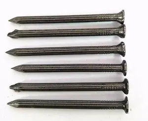 50mm Hot Sale Top Quality Black Galvanized Hardened Steel Concrete Nails