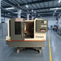 Machine de fraisage et de tournage CNC horizontale de précision TCK36M avec capacité de charge moyenne