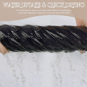 Custom Embroidery logo Beauty Salon Spa Beauty <strong>Towel</strong> Body Absorbent Shower <strong>Wrap</strong> Bath Skirt Microfibre <strong>Towel</strong> - Product Image 5