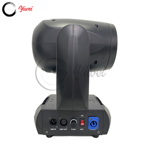 Testa Mobile LED Beam 200 con Gobo in Vetro, Piastra Arcobaleno, Prisma Effetto Rugiada, Compatto per DJ, Discoteche, Concerti, Eventi, Illuminazione da Palco - Product Image 4