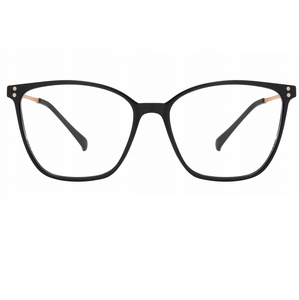 نظارات شمسية عصرية للسيدات على شكل عين القط TR + نظارات معدنية بمشبك بنمط صلب نظارات بصرية بنمط كلاسيكي عصري - Product Image 2