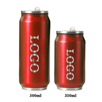 Bouteille de cola en acier inoxydable au design moderne, livraison rapide avec échantillon gratuit, bouteille d'eau potable sous vide pour cadeaux d'affaires