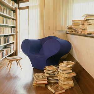 Poltrona Nordica Moderna in Fibra di Vetro di Lusso con Corona Imperiale per Sala d'<span class=keywords><strong>Attesa</strong></span> e Soggiorno - Product Image 3