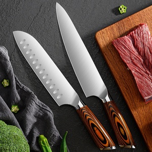 New Arrival Professional 9pcs Chef <b>Knife</b> Stainless Steel <b>Bread</b> <b>Knife</b> Sharpening Stick Kitchen <b>Knives</b> Sets - Product Image 5