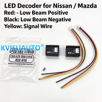 Support de lentille de projecteur Bi-LED CQL 3 pouces pour phare, fixation non adaptative pour Subaru Forester 2019 2020 2021