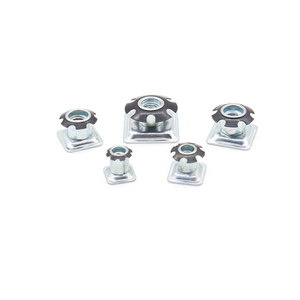 Raccordi per Tavoli in Metallo Starnut, Connettori Tubo-Tubo, Dadi per Tubi Tondi, Inserti Filettati a Molla per Gambe di Sedie - Product Image 2