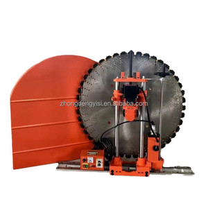 Construction <b>Hydraulic</b> Concrete Wall Cutting Machine Automatic Rail Type Highpower Cement Slotting Machine - Product Image 1