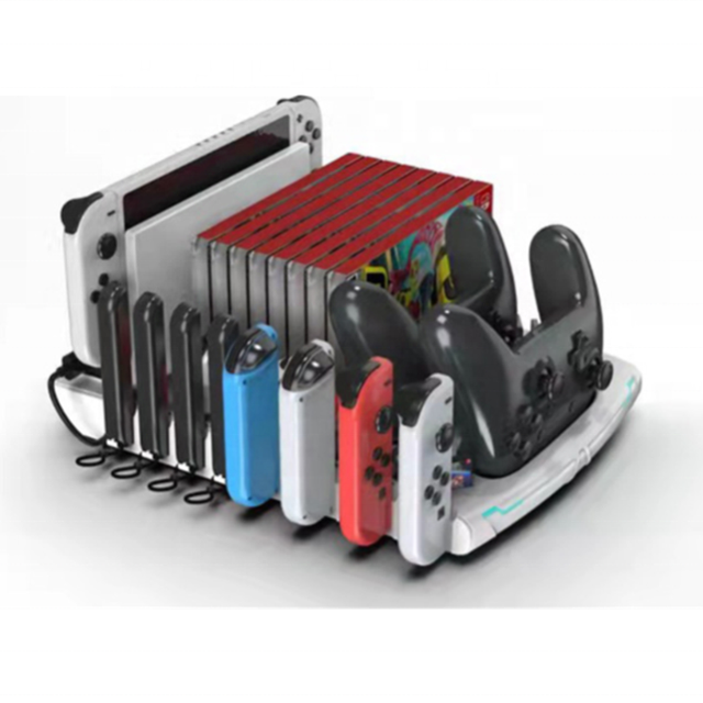 SYYTECH Multifunction Charger Station Base for NS Nintendo Switch Console Gaming Accessories