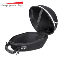 Étui de transport pour casque de moto en EVA durable de haute qualité, avec poche en filet, étanche et antichoc, fermeture éclair, vente en gros à faible MOQ