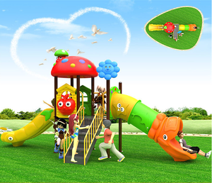 Équipement de terrain de jeu commercial de glissière d'enfants de haute qualité pour <span class=keywords><strong>le</strong></span> parc de sports et l'école avec la construction d'acier et de fibre de verre - Product Image 2