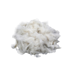 Cardée chèvre cheveux blousses/laine De Chèvre/chèvre cheveux déchets avec la couleur blanche pour <span class=keywords><strong>le</strong></span> fil de tapis - Product Image 2