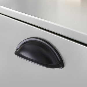 Modern Furniture Cabinet Cup <strong>Handle</strong> <strong>Pulls</strong> <strong>Shell</strong> <strong>Drawer</strong> Door Zinc Alloy Hardware <strong>Kitchen</strong> <strong>Knobs</strong> - Product Image 1