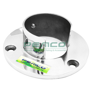 Fabricant <span class=keywords><strong>de</strong></span> raccords <span class=keywords><strong>de</strong></span> balustrade d'escalier <span class=keywords><strong>de</strong></span> balcon, <span class=keywords><strong>bride</strong></span> <span class=keywords><strong>de</strong></span> <span class=keywords><strong>poteau</strong></span> <span class=keywords><strong>de</strong></span> balustrade fendue en acier inoxydable rond - Product Image 3
