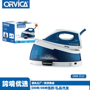 ORVICA Fer à repasser électrique portatif, fer à vapeur, grande réservoir d'eau, semelle en céramique, vente en gros transfrontalière - Product Image 2