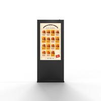 Pantalla LCD para Exteriores de 49 Pulgadas, Alto Brillo (3000 Nits), IP65 Impermeable, Kiosco Digital con Animación para Tiendas Minoristas, con SDK, de Pie