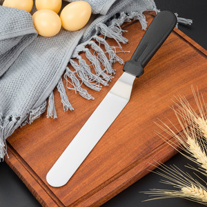 Xlk OEM Baking Spatula Nhà cung cấp-<span class=keywords><strong>8</strong></span> <span class=keywords><strong>inch</strong></span> không dính kem <span class=keywords><strong>scraper</strong></span> cho buttercream/fondant/Icing, máy rửa chén an toàn - Product Image 1