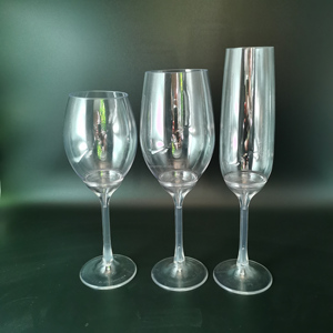 Detachable Goblet Plastic Wine Glass Detachable Stemmed <strong>champagne</strong> <strong>Flutes</strong> - Product Image 1