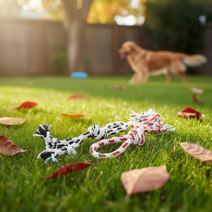 Giocattolo per cani Yommy Rope da 30 cm per masticare e giocare - Product Image 3