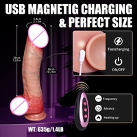 Hochleistungs-Massagegerät für Erwachsene, 635 g. Starker Saug-G-Punkt-Stimulator B2B Großhandel Figur 26cm