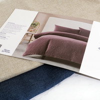 Impression de brochures et livrets personnalisés en carton et papier offset, avec reliure agrafée, pour la promotion