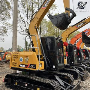 SANY 75 Excavatrice sur chenilles d'occasion, marque chinoise d'origine, 7,5 tonnes, petite taille, excavatrice sur chenilles d'occasion - Product Image 5