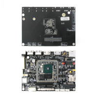 Fabrication de cartes mères Amlogic T972 Pcba, développement Android V-by-one, carte mère Linux personnalisée avec sortie LVDS