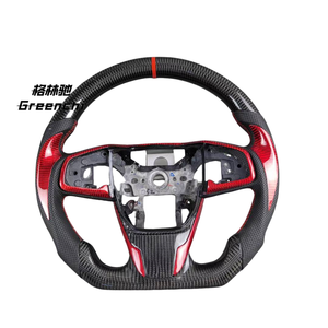 Vô lăng thể thao sợi carbon cho Honda Civic thế hệ thứ mười, độ chế tạo tùy chỉnh vô lăng Honda Civic - Product Image 1