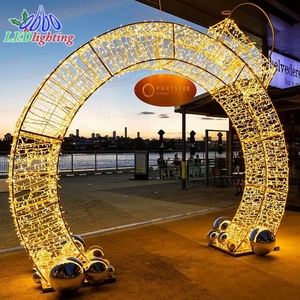 Outdoor Waterproof Christmas 3d <strong>LED</strong> Motif Lighted Handmade Arch Motif <strong>Lights</strong> - Product Image 4