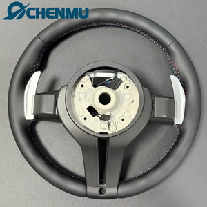 Volant de direction en cuir modifié de haute qualité, couverture intégrale, <span class=keywords><strong>M</strong></span> <span class=keywords><strong>Sport</strong></span> pour <span class=keywords><strong>BMW</strong></span> F10 F30 F15 F80 F01 F02 F87 - Product Image 4