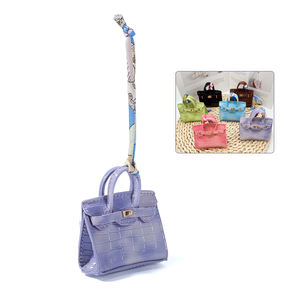 Mini <span class=keywords><strong>porte</strong></span>-<span class=keywords><strong>monnaie</strong></span> en cuir PU avec fermeture ouverte, texture en nœud, <span class=keywords><strong>porte</strong></span>-clés <span class=keywords><strong>portable</strong></span> - Product Image 1