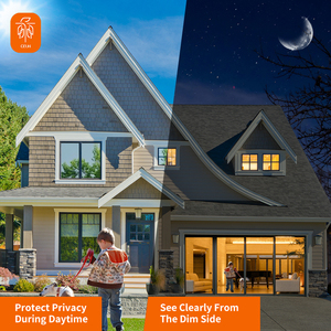 Films isolants pour fenêtres <span class=keywords><strong>de</strong></span> bâtiments et <span class=keywords><strong>de</strong></span> maisons, contrôle <span class=keywords><strong>de</strong></span> <span class=keywords><strong>la</strong></span> température hivernale, économie d'énergie, confidentialité, miroir unidirectionnel, isolation thermique, blocage des UV - Product Image 4