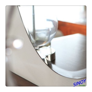 Frameless <b>Round</b> <b>Bathroom</b> Wall Mounted <b>Mirror</b> 24'' Beveled Polished <b>Round</b> <b>Mirror</b> for <b>Bathroom</b> Wall - Product Image 5