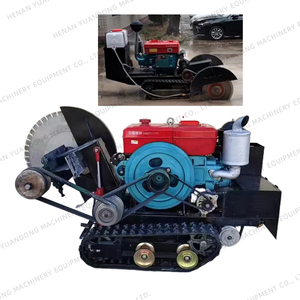 Machine à fil de diamant pour pistes de coupe de pierre de carrière de montagne 22kw Moteur électrique Scie à câble métallique Machine à couper - Product Image 1